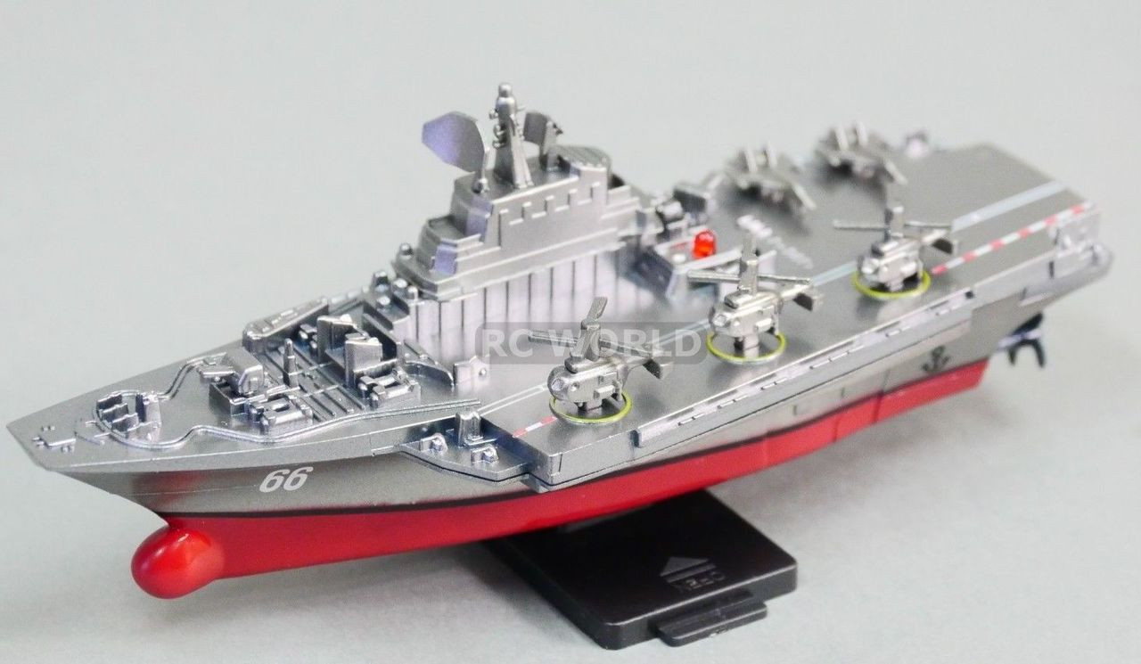 Remote Control RC Micro Boats AIRCRAFT CARRIER Navy Ships