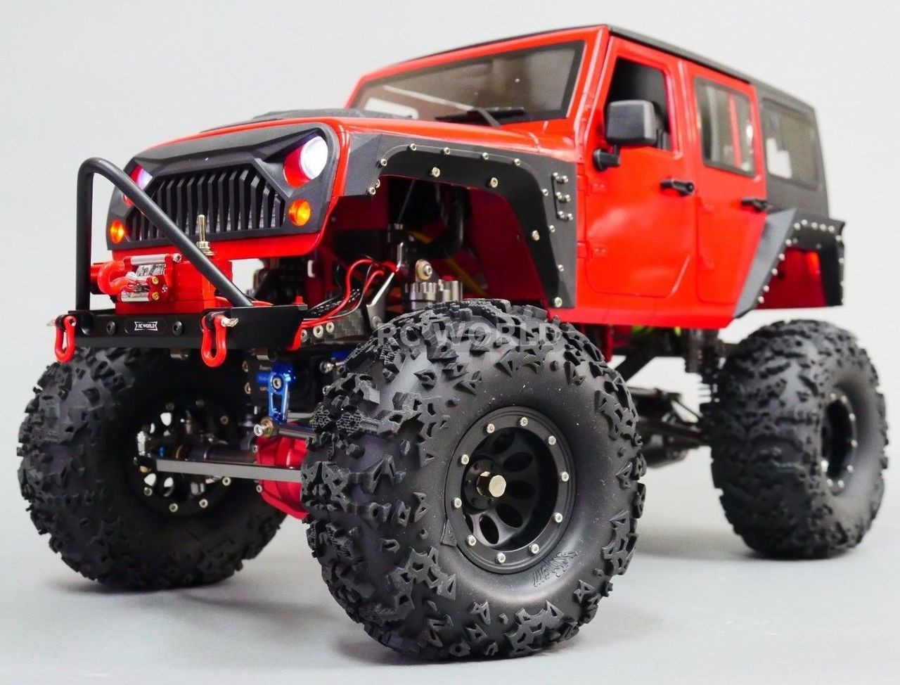 RC 1/10 Jeep Wrangler Hard Body -REAR TAIL LIGHT + FRONT LENS-