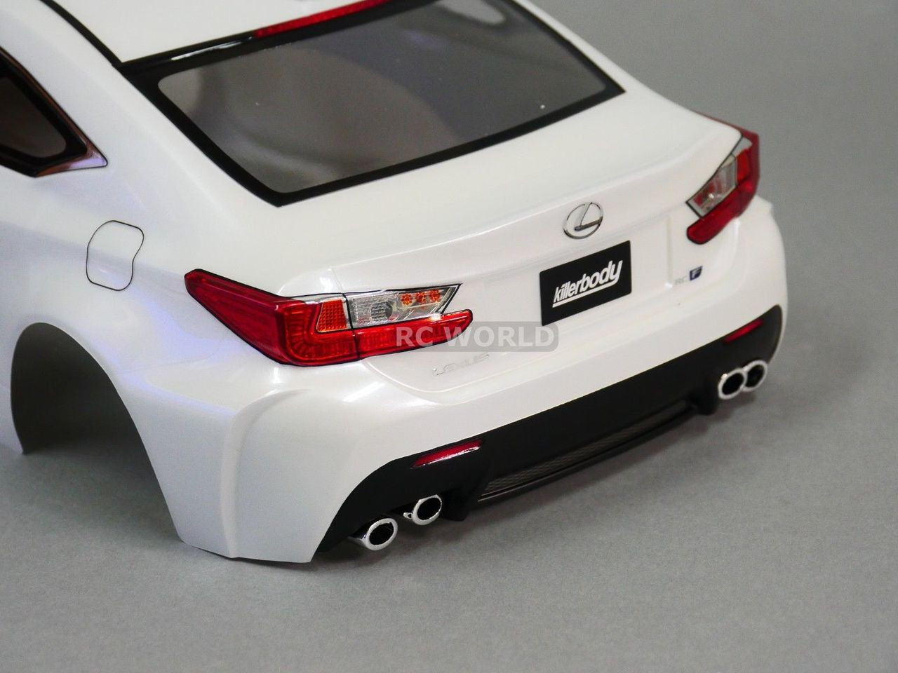 1/10 RC Car BODY Shell LEXUS RC F 190mm *FINISHED* PEARL WHITE