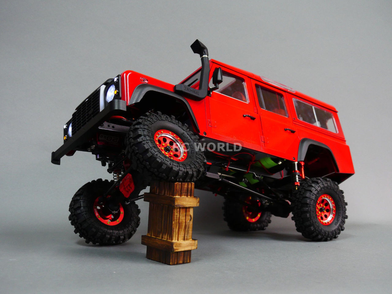 RC Scale Accessories SAFARI SNORKEL For DEFENDER 110 D90 Scale