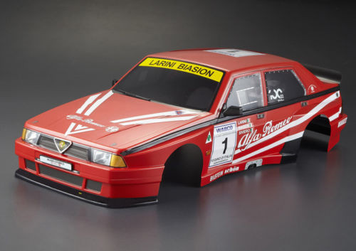 1/10 RC Car BODY Shell ALFA ROMEO 75 TURBO EVO 190mm