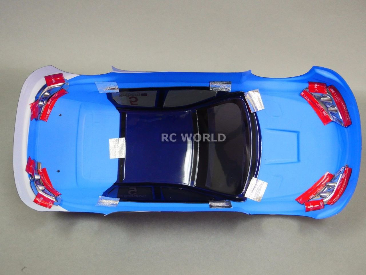 1/10 RC Car BODY Shell SUBARU STI Rally Solberg 190mm *FINISHED