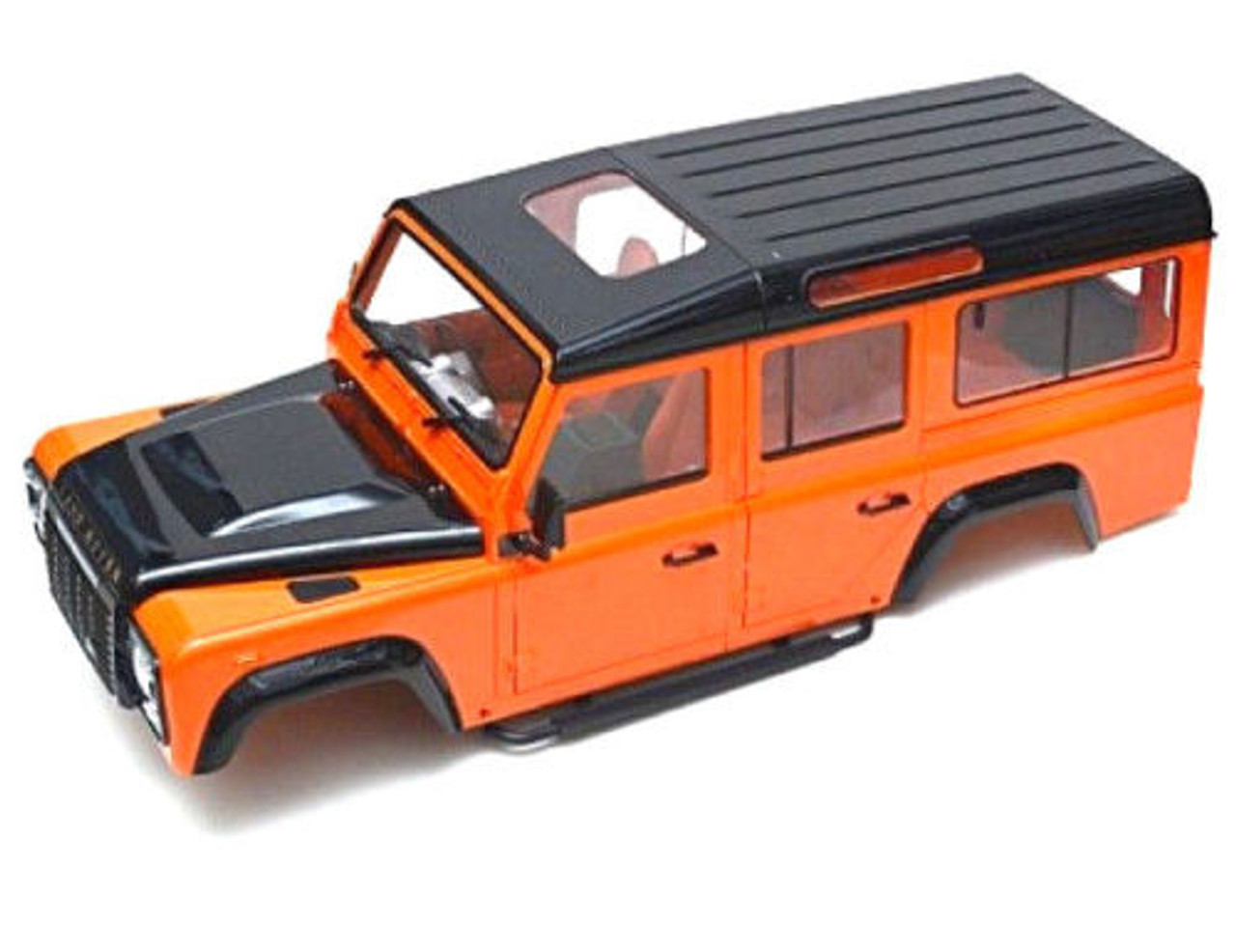 RCボディーDEFENDER RC 1/10 Land Rover DEFENDER 110 Wagon Hard Body w/ Interior
