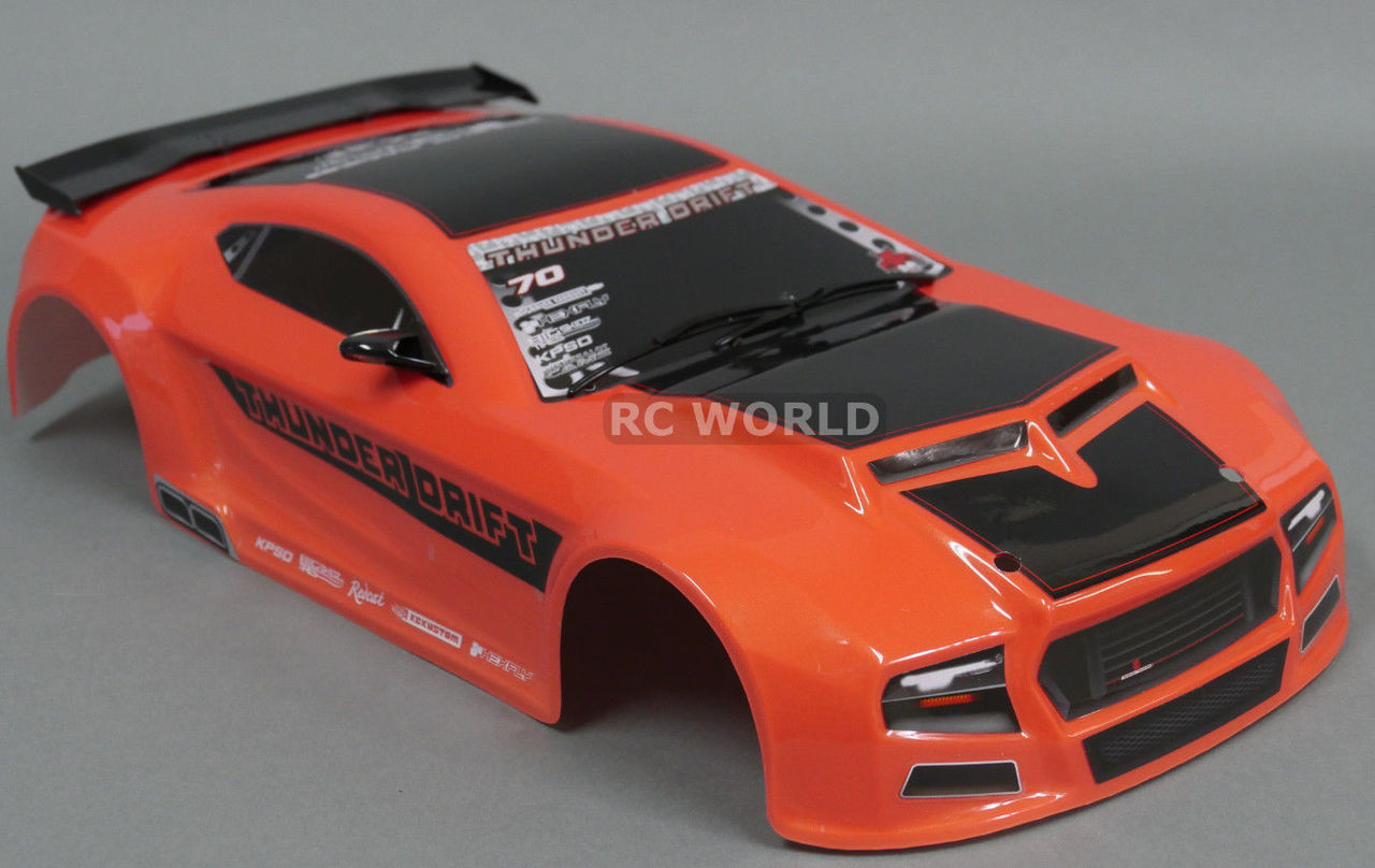 orange rc car