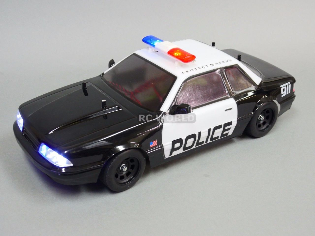 rc car police lights