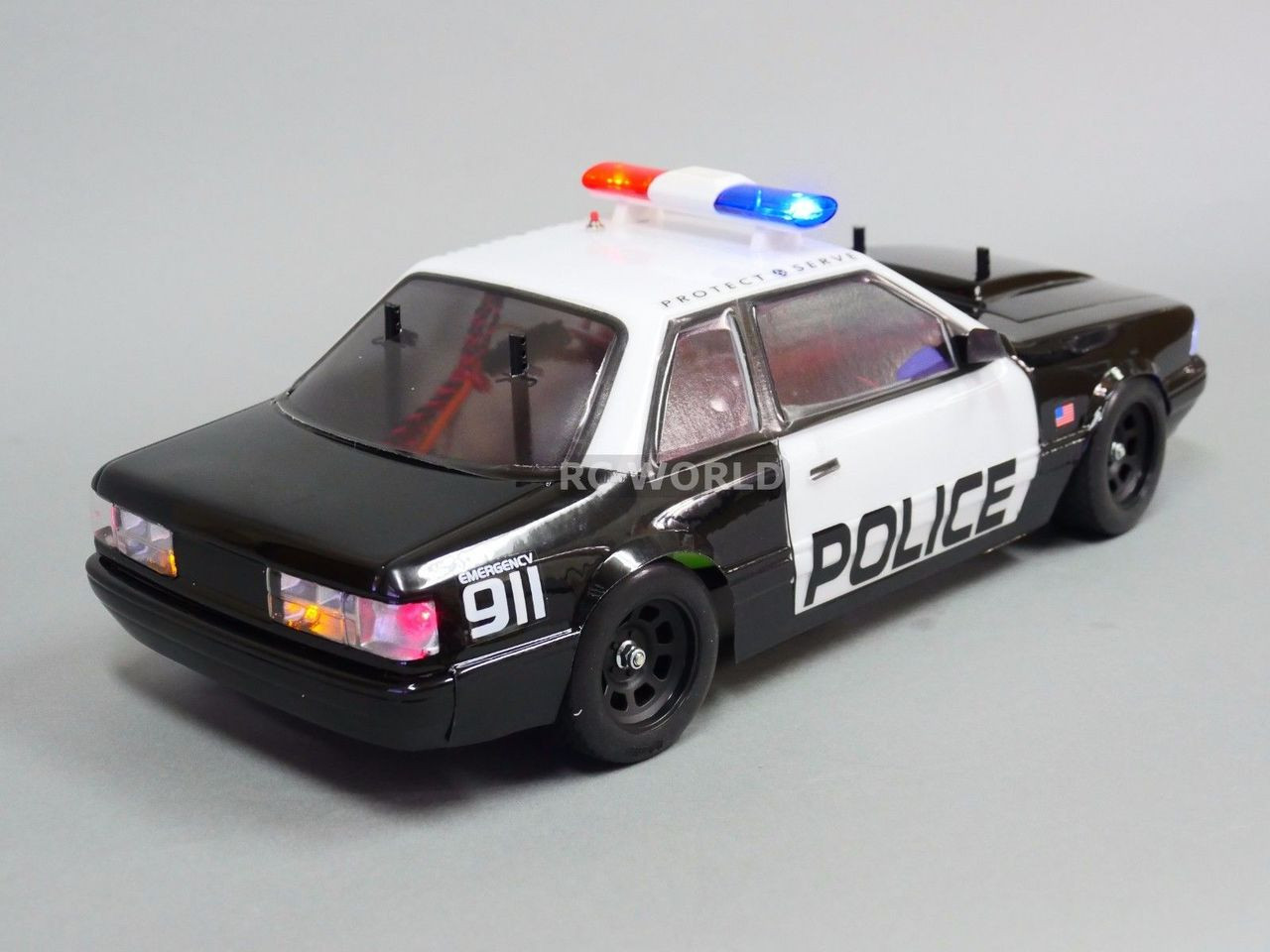 rc car police lights