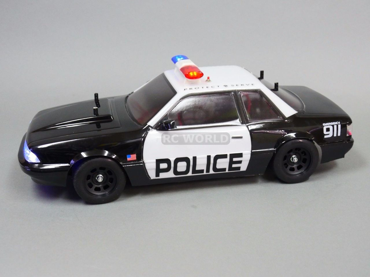 rc car police lights