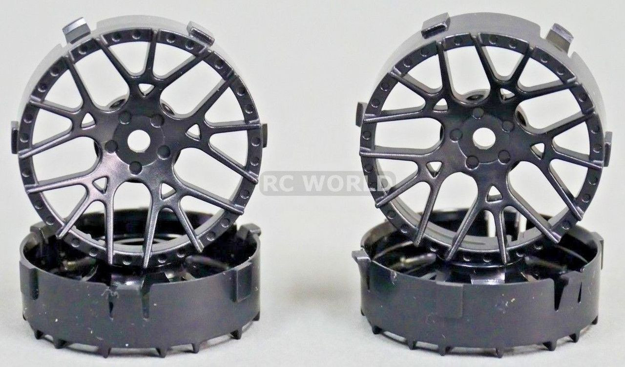 Tetsujin Wheels LYCORIS Rim Inserts Adjustable Offset - BLACK 