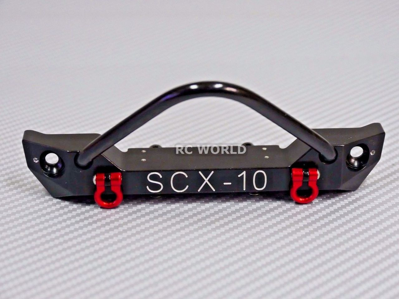 For Axial SCX10 RC Truck Front BULL NOSE Metal BUMPER w/ Metal