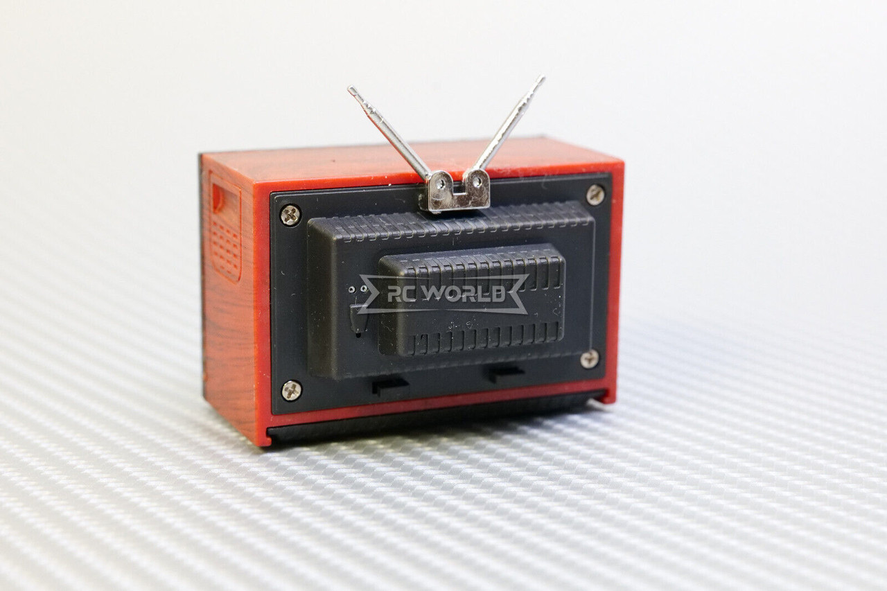 RC 1/12 Scale TV Box TELEVISION Old School (1pc)