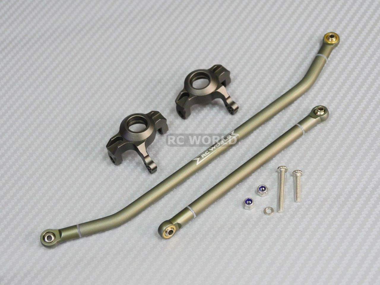 New Axial Wraith Scorpion SMT10 Upgrade METAL KNUCKLES + STEERING