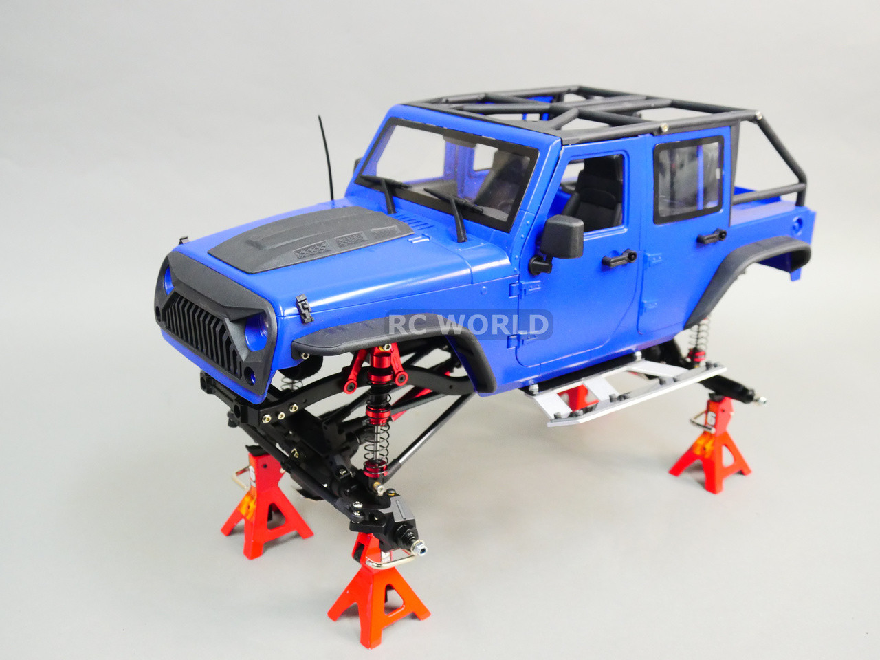 RC Jeep Wrangler Hard Body Chassis.