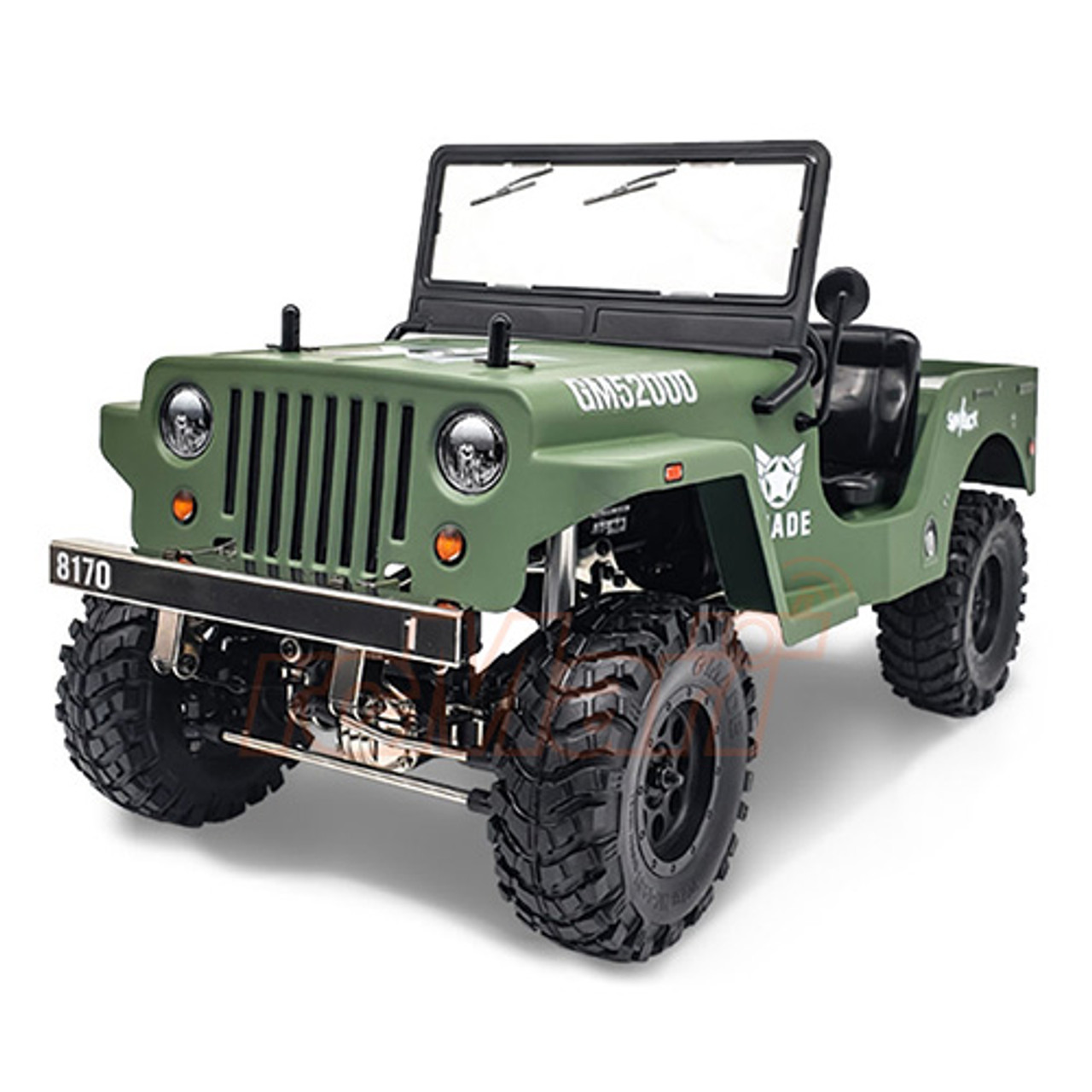 rc military jeep