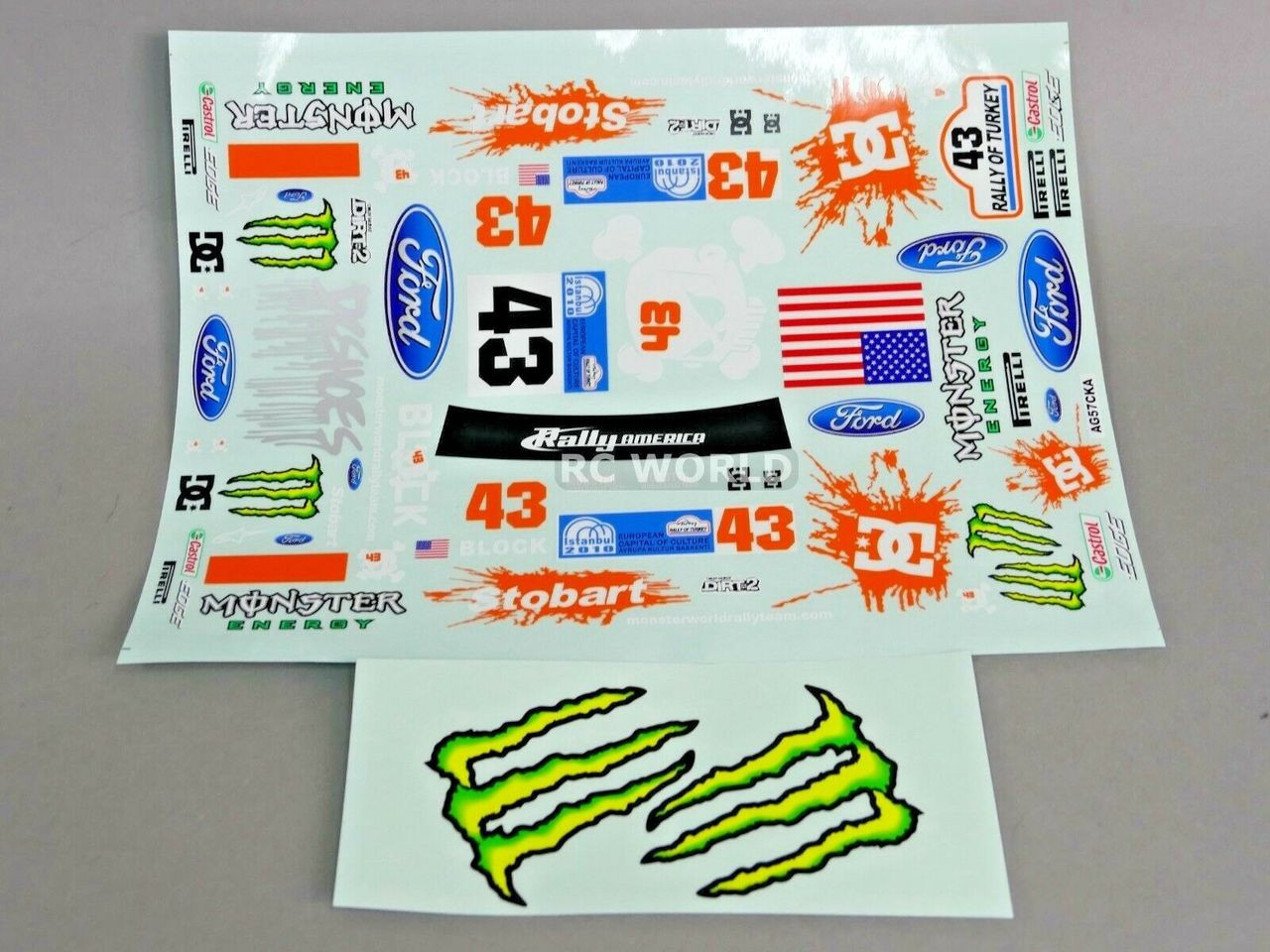 monster energy rc decals