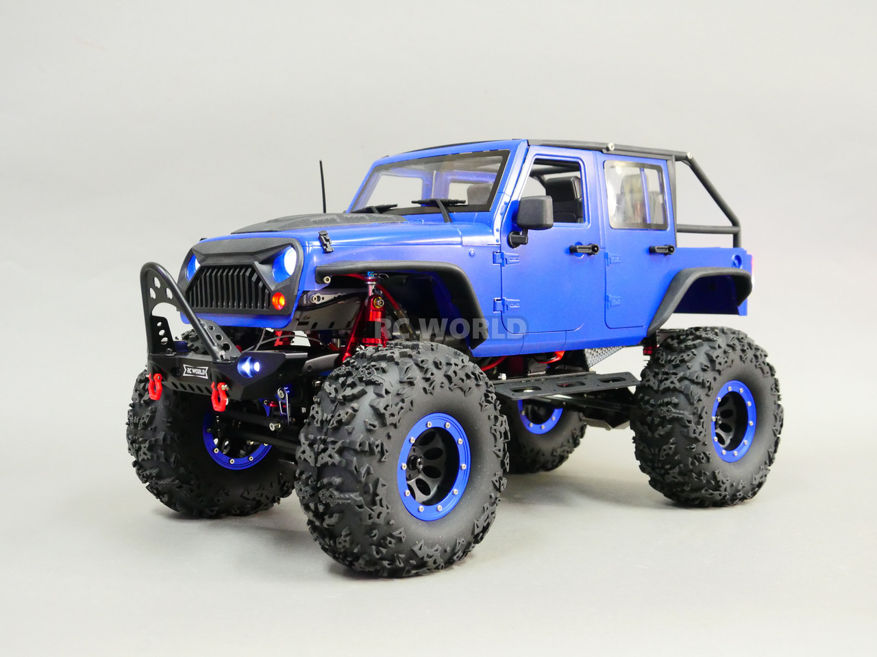 Custom Scale 1/10 RC Jeep Wrangler Rubicon 4X4 2-Speed Rock Crawler   *RTR*