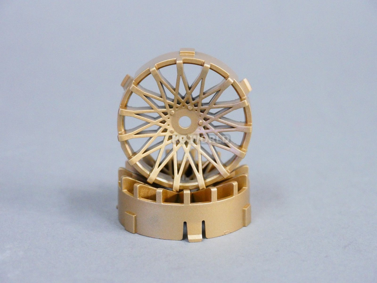 Tetsujin RC Car Wheels Disc Adjustable Offset 3/6/9mm -Dahlia Gold