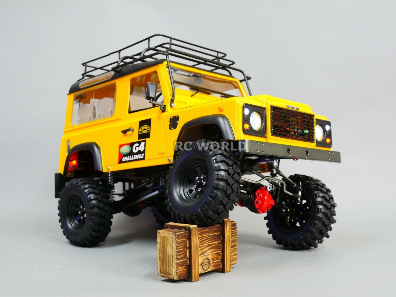 land rover defender rc rock crawler