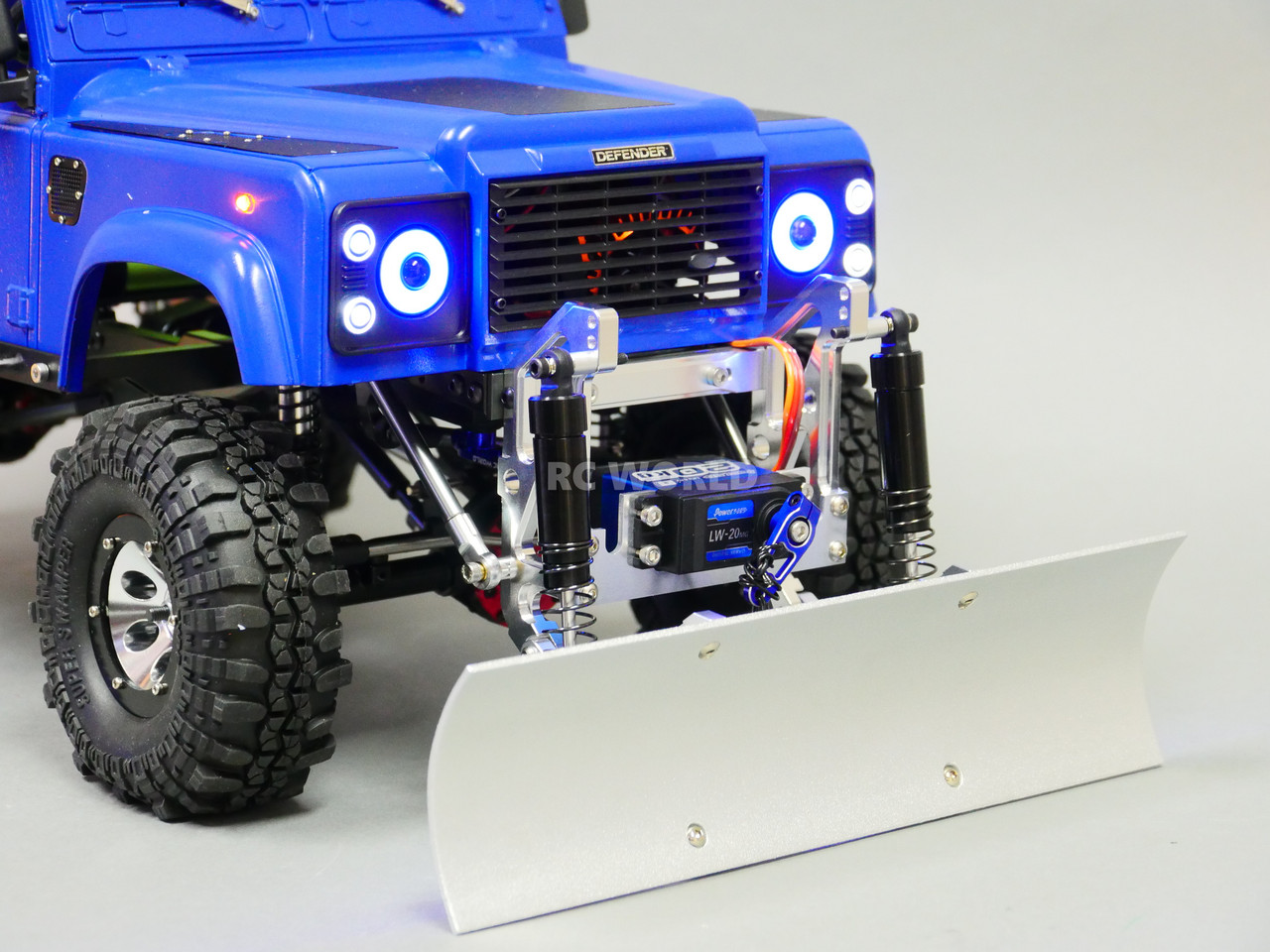 snow plow rc car