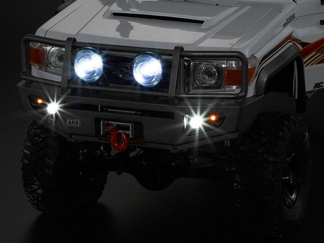 1/10 LC70 Land Cruiser Scale Metal Bumper #48669