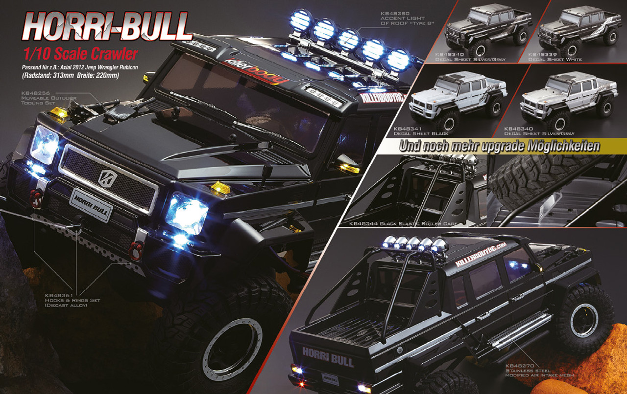 超格安価格 Truck RC HORRIBULL KillerBody Body SILVER Shell ボディ