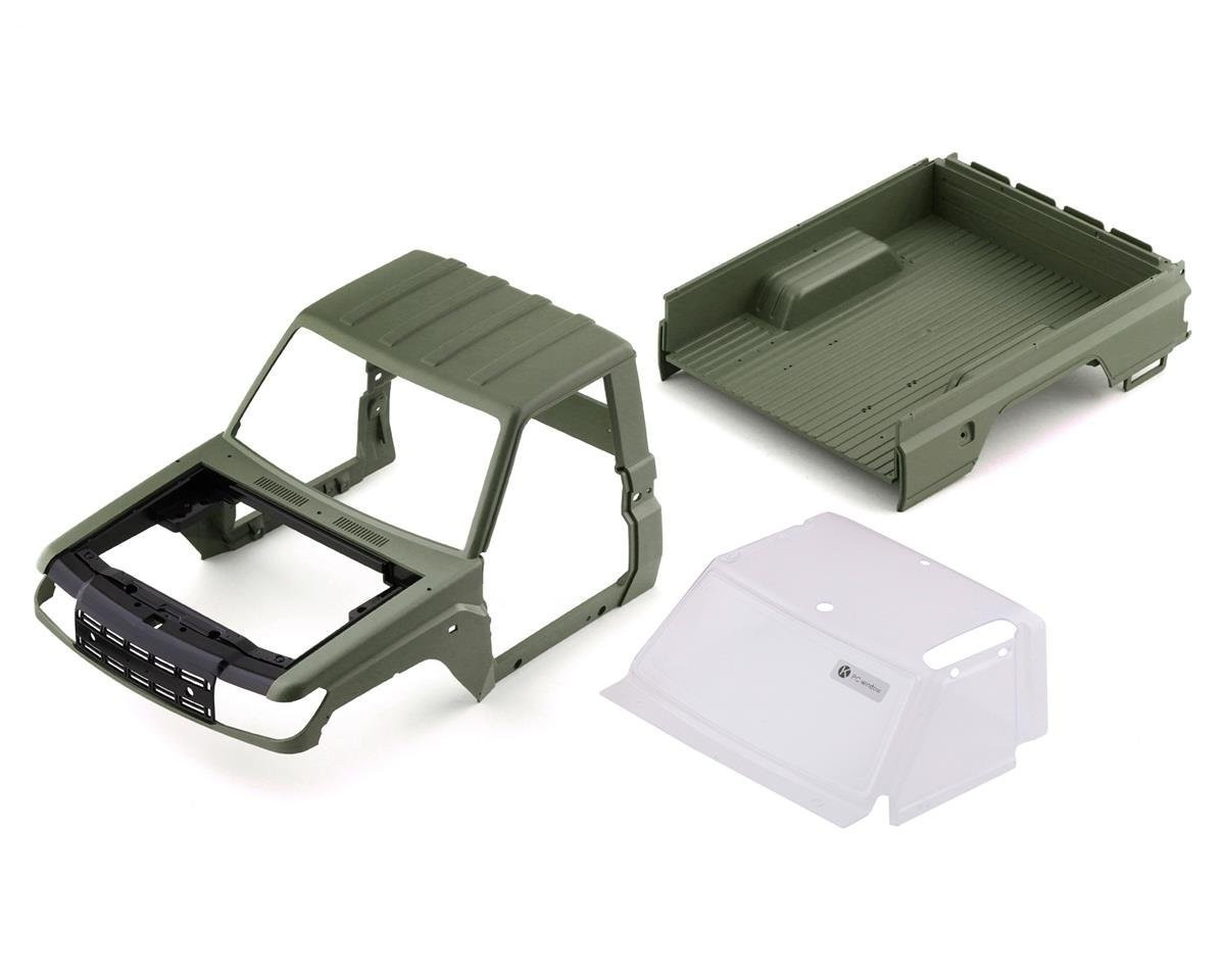 RC 1/10 Truck HARD Body TOYOTA LAND CRUISER LC70 323MM GREEN #48733