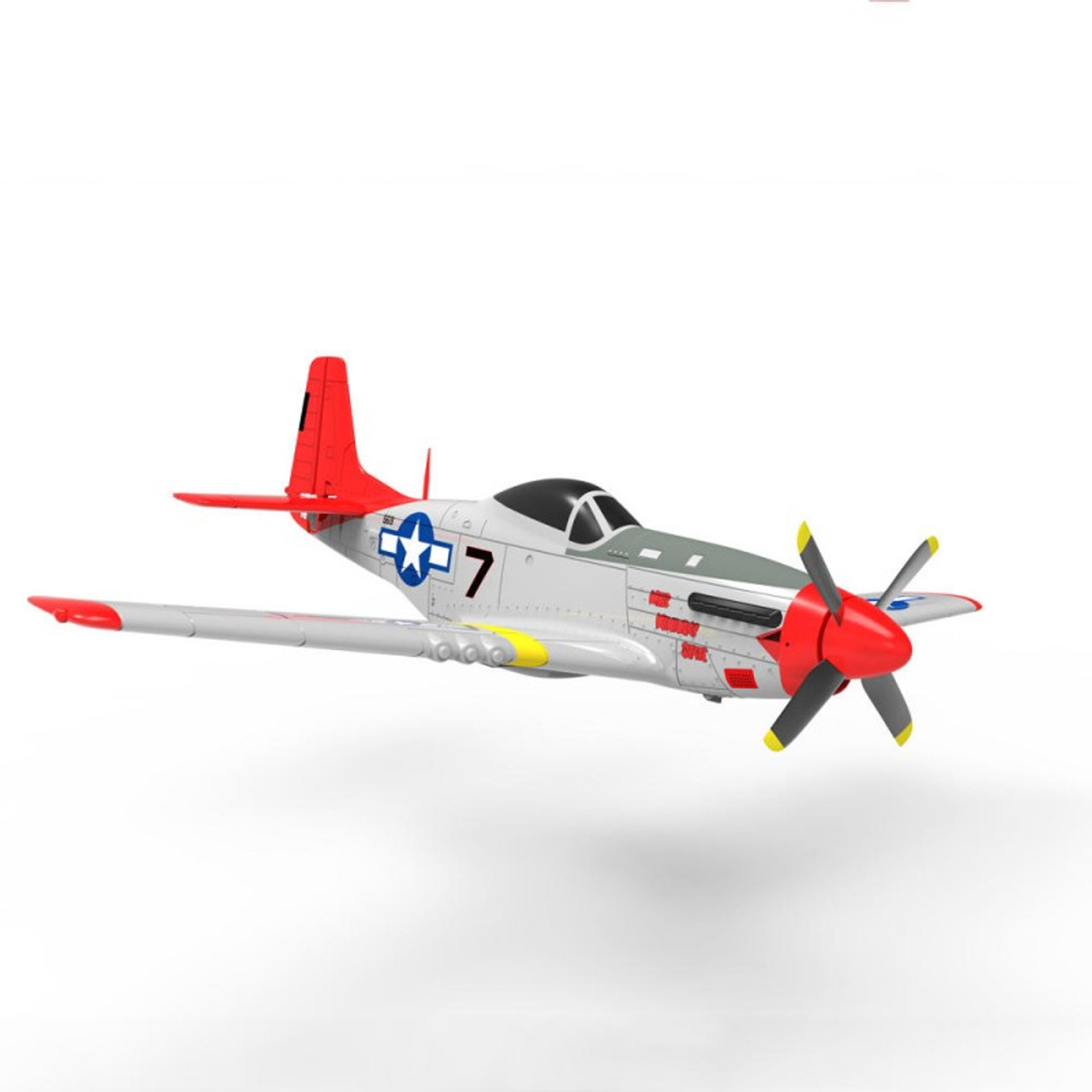 mustang rc plane