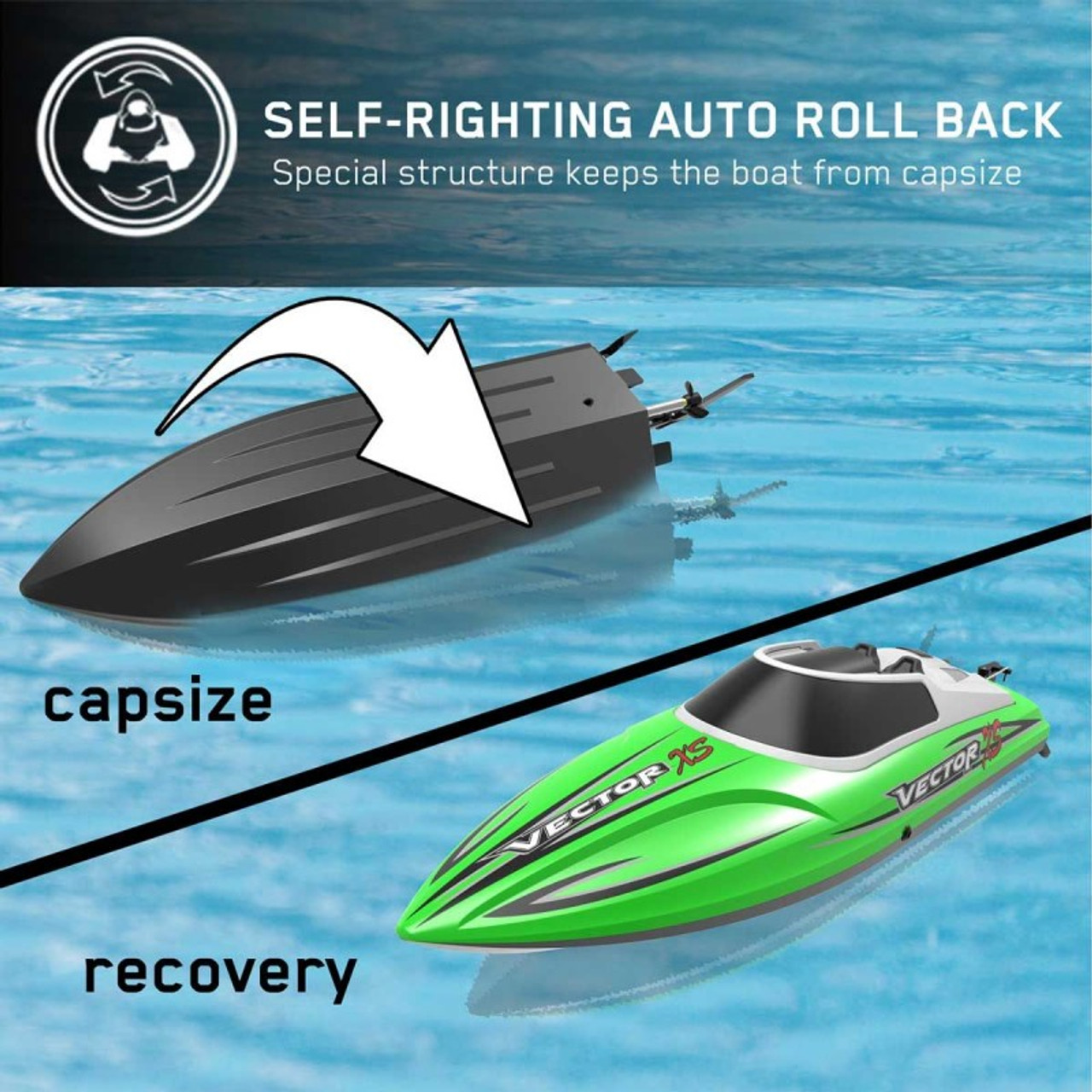 mini racing boat