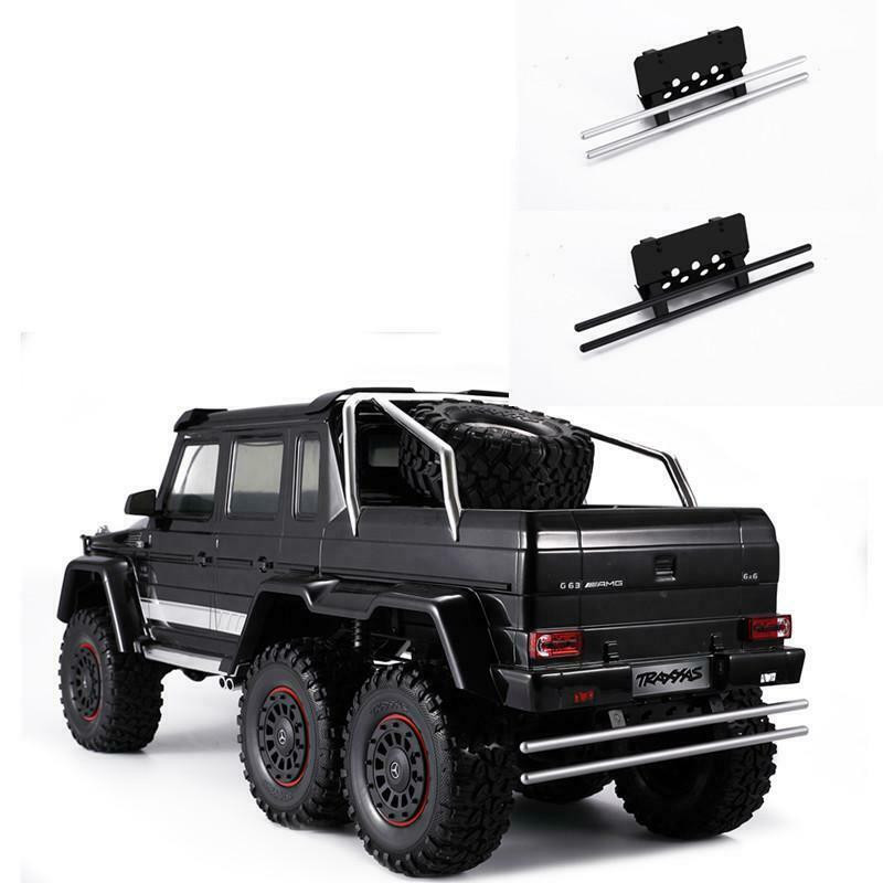 Traxxas TRX4 TRX6 Mercedes G500 REAR Bottom Chassis BUMPER Guard Black