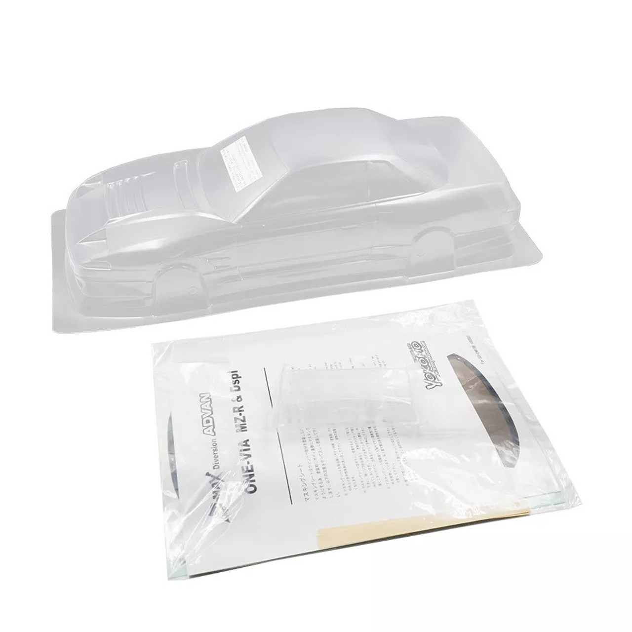 Yokomo 1/10 RC Car Body D-Max Advan ONE -Via 190mm SD-DM13BB