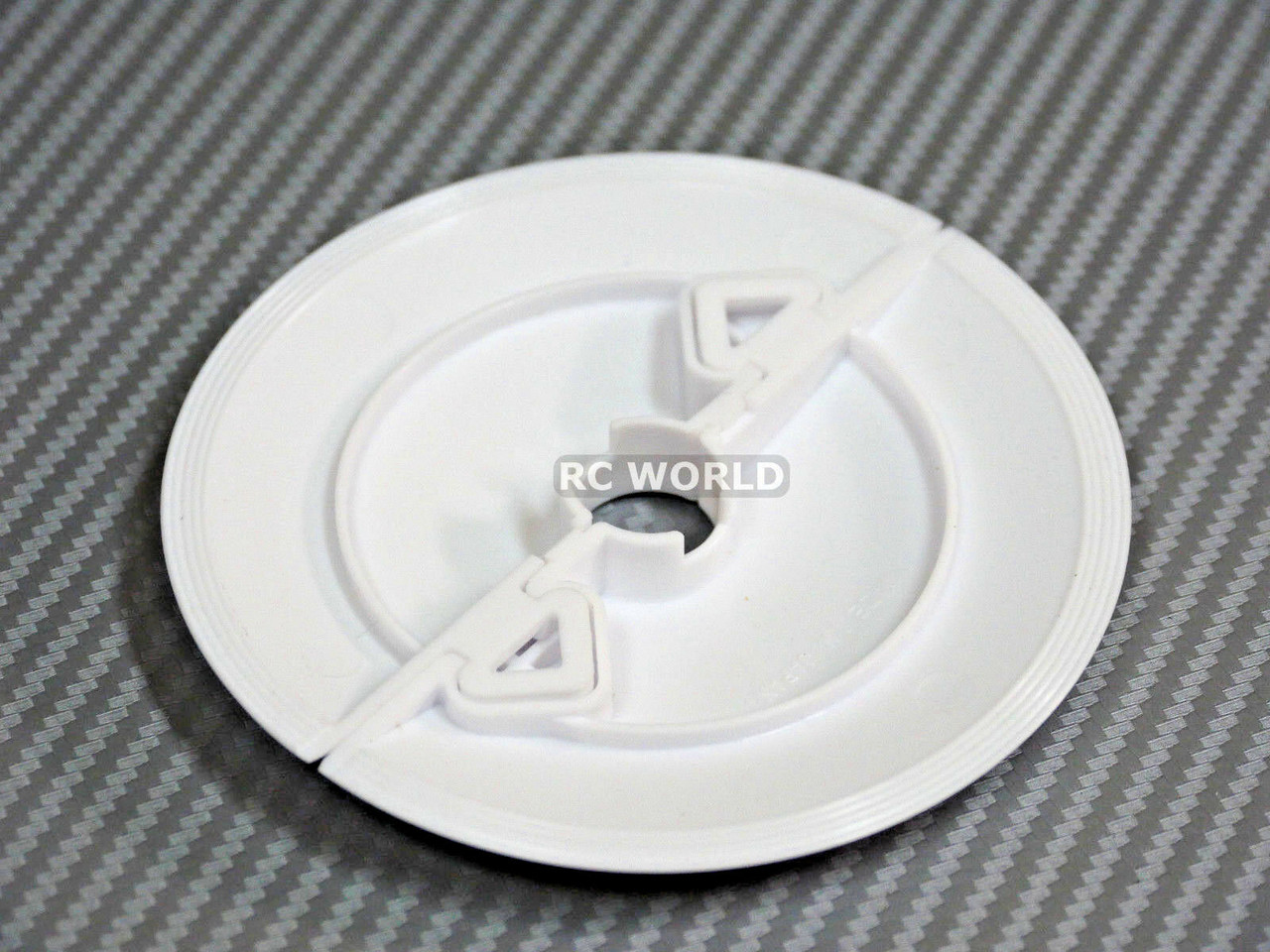 reechan Rc Track Parts END CAP White Tetsujin Kerbs