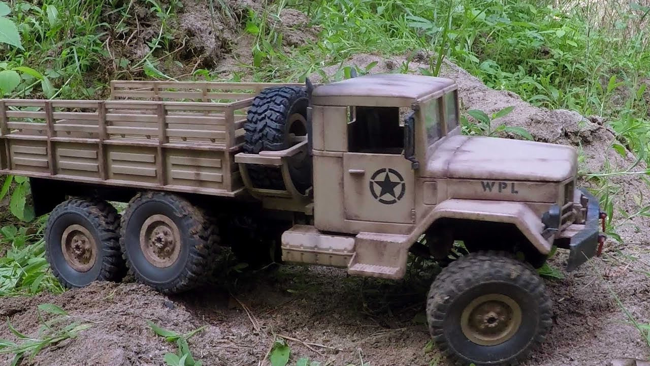 rc military truck 6x6