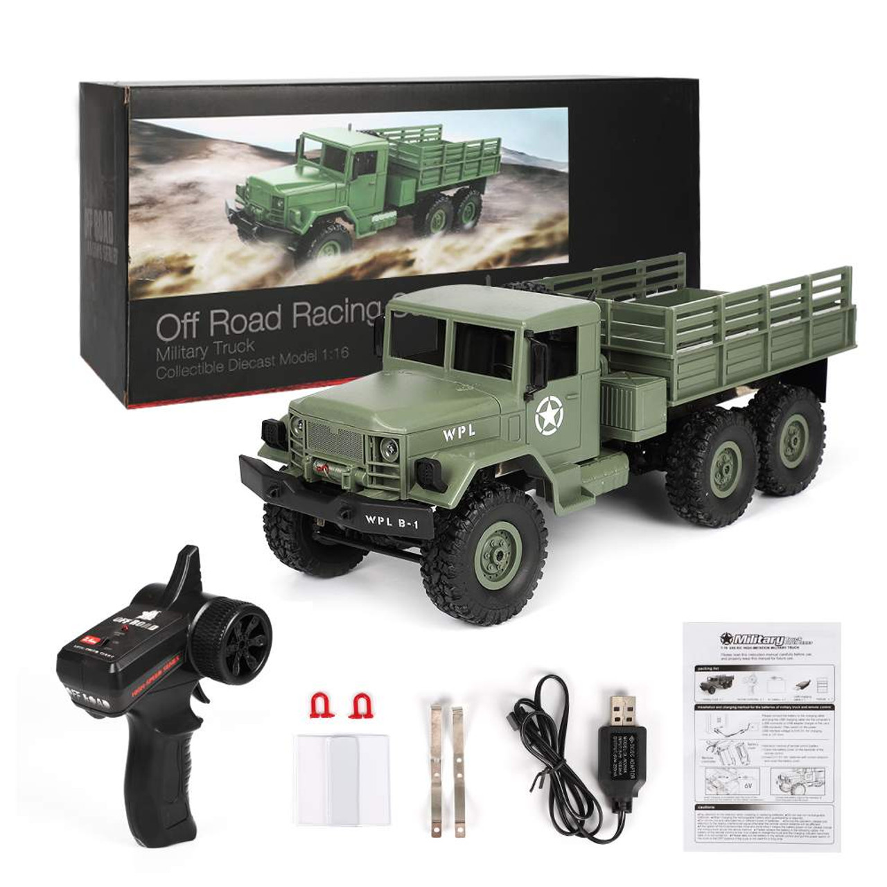 rc 6x6 military truck