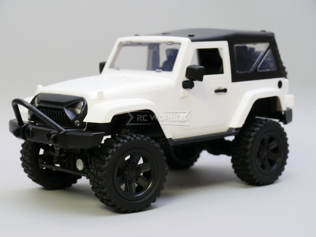 RC 1/14 Jeep Wrangler Rubicon 4x4 *RTR* White Hard Top