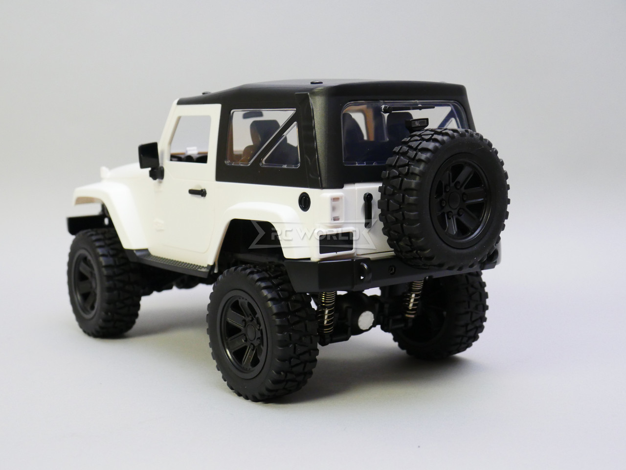 RC 1/14 Jeep Wrangler Rubicon 4x4 *RTR* White Hard Top