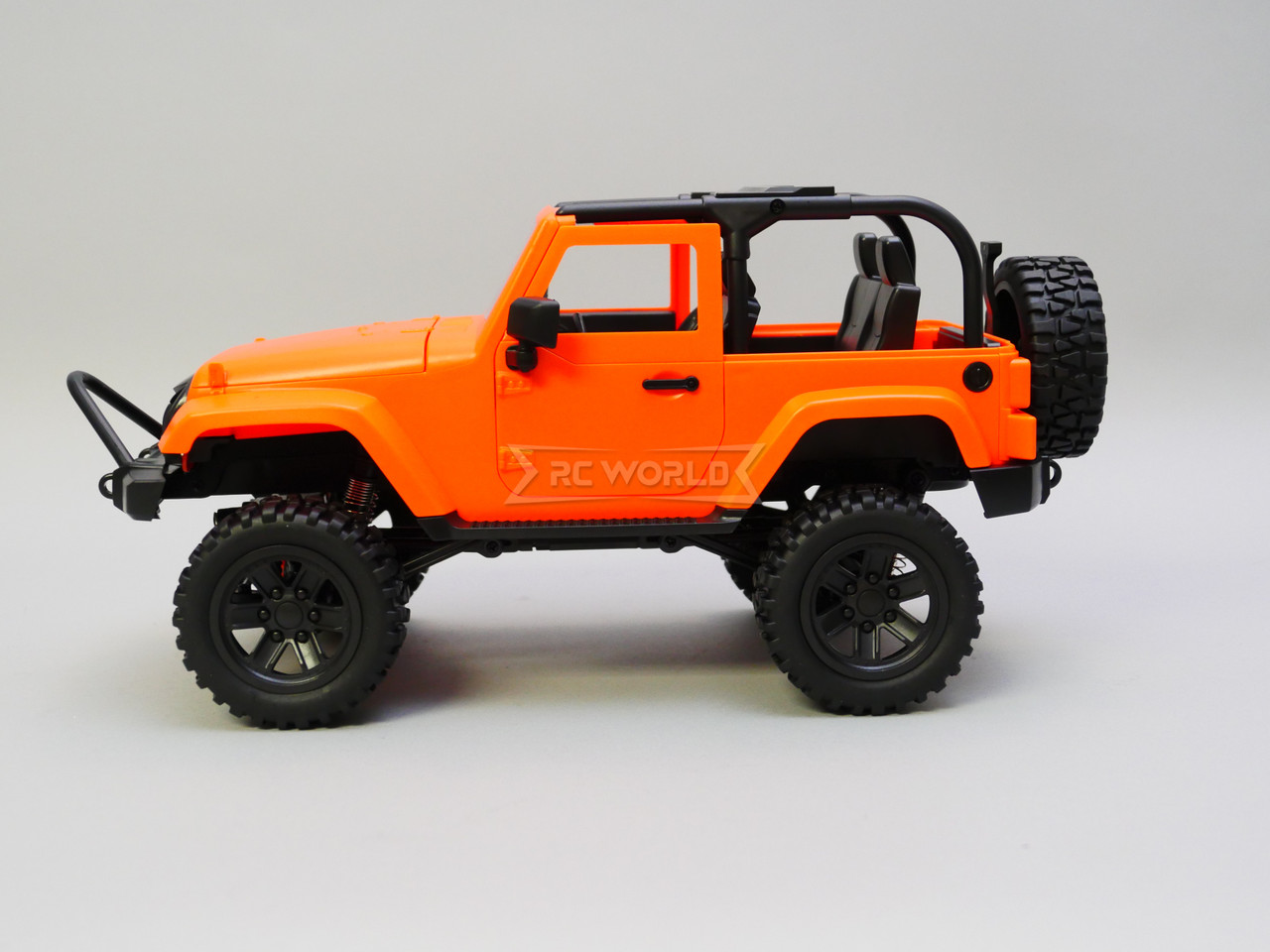 RC 1/14 Jeep Wrangler Rubicon 4x4 *RTR* Orange Bikini Top