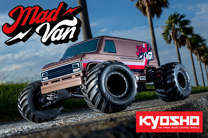 Kyosho 1/12 MAD VAN RC Body Finished #fab502br