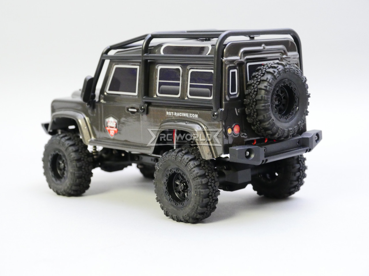 RC 1/24 Micro Land Rover D90 4X4 RC Rock Crawler *RTR* Red