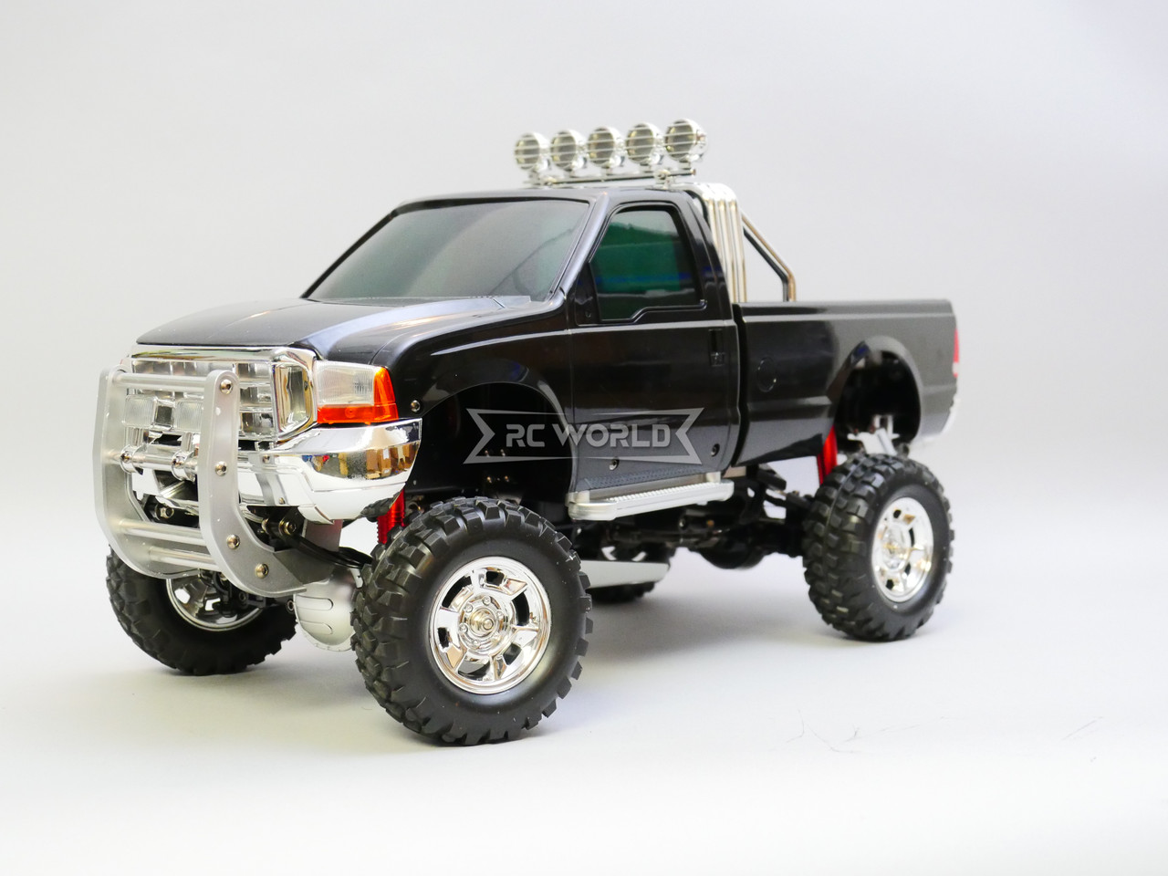 1/10 Ford F350 Pickup Truck Hard Body Shell BLACK