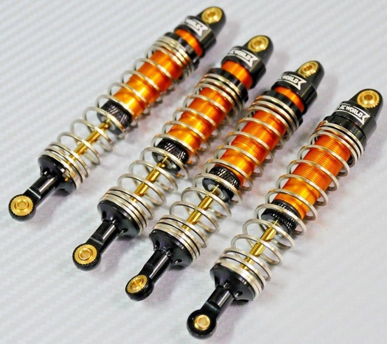 2 pc Details about   RC Off-road SUSPENSION SHOCKS Big Bore XL Adjustable Coil Over RED 110MM 
