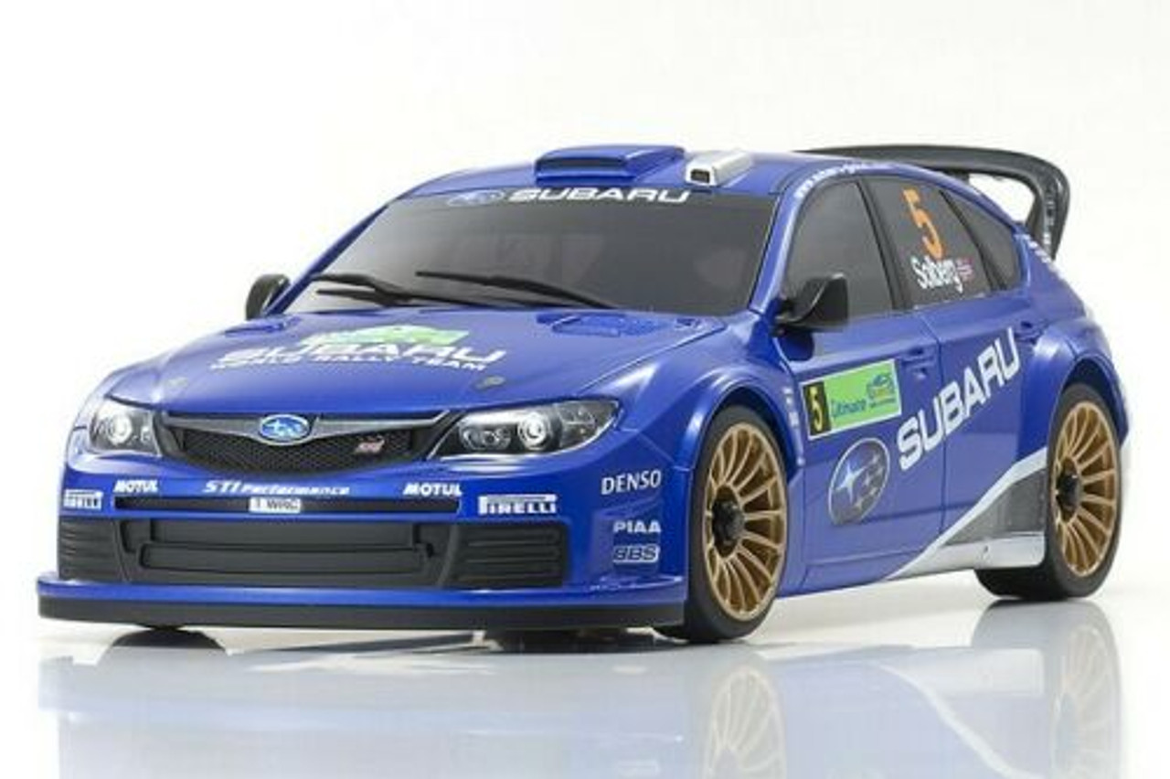 Kyosho RC Mini Z SUBARU IMPREZA WRC 2008 AWD -RTR- BLUE