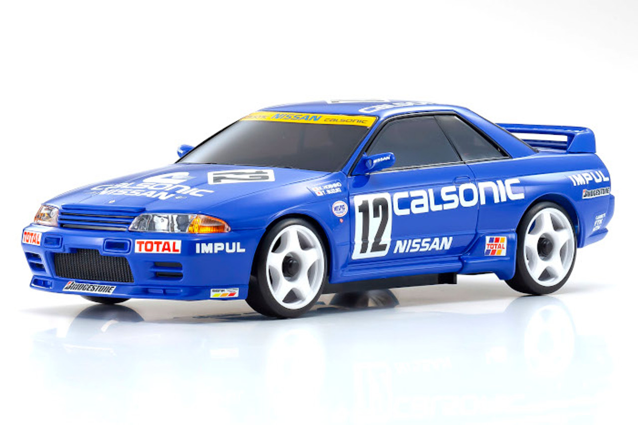 Kyosho RC Mini Z NISSAN SKYLINE CALSONIC GTR R32 AWD -RTR- BLUE