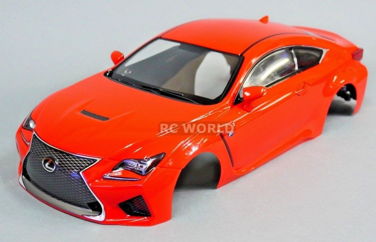 RC 1/10 Lexus ホワイトボディー 1/10 RC Car BODY Shell LEXUS RC F 190mm *FINISHED* PEARL