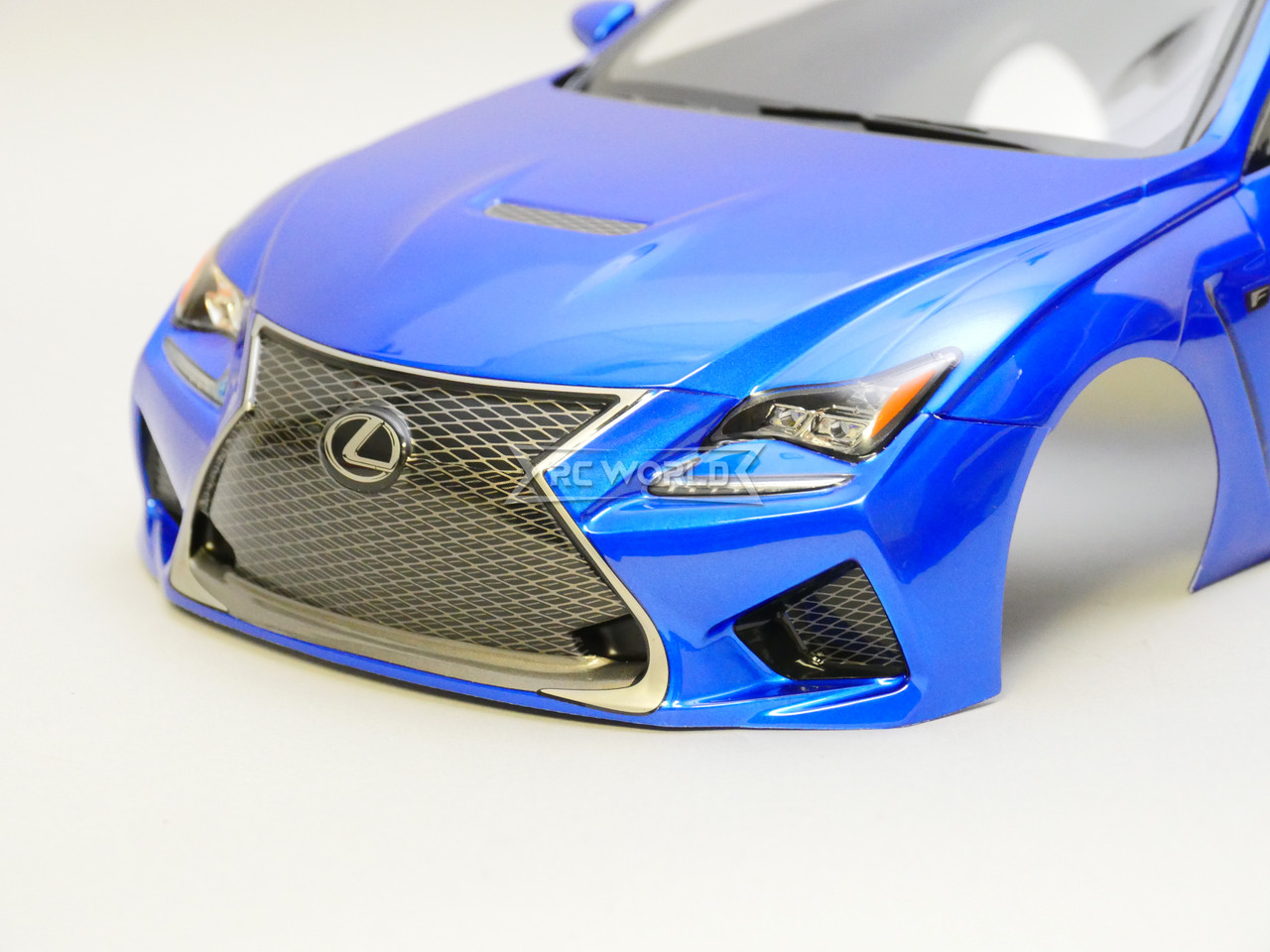 RC 1/10 Lexus ホワイトボディー 1/10 RC Car BODY Shell LEXUS RC F 190mm *FINISHED* PEARL