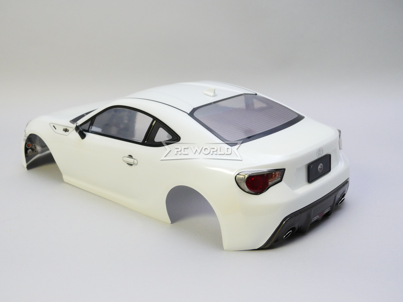 ラジコンボディ Toyota 86 1/10 RC Body Shell Toyota 86 BRZ w/ Light Buckets BLUE -Finished-