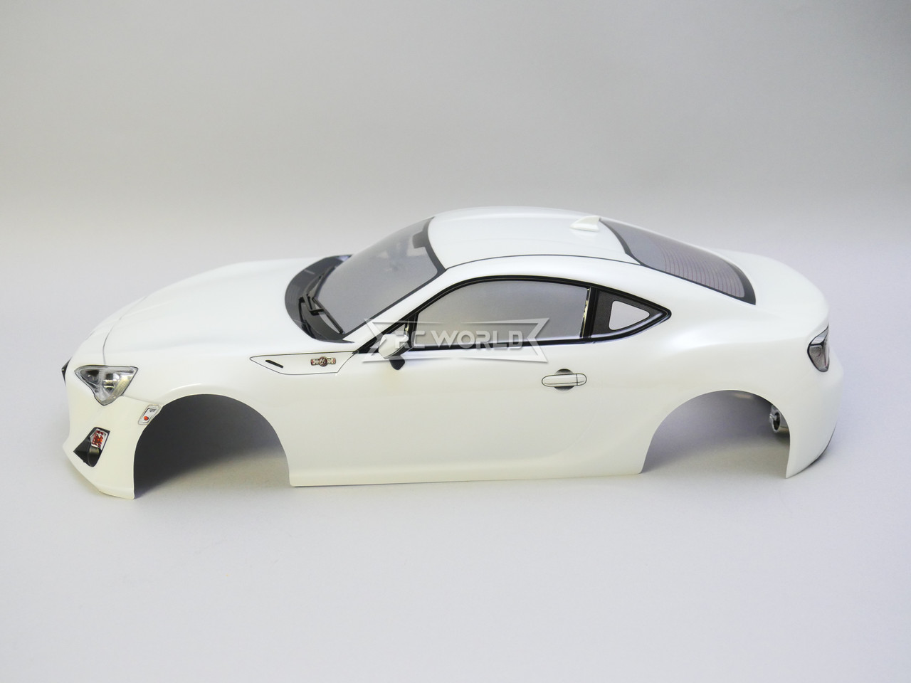 1/10 RC Body Shell Toyota 86 BRZ w/ Light Buckets BLUE -Finished-