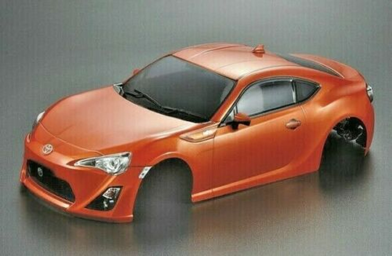 1/10 RC Body Shell Toyota 86 BRZ w/ Light Buckets BLUE
