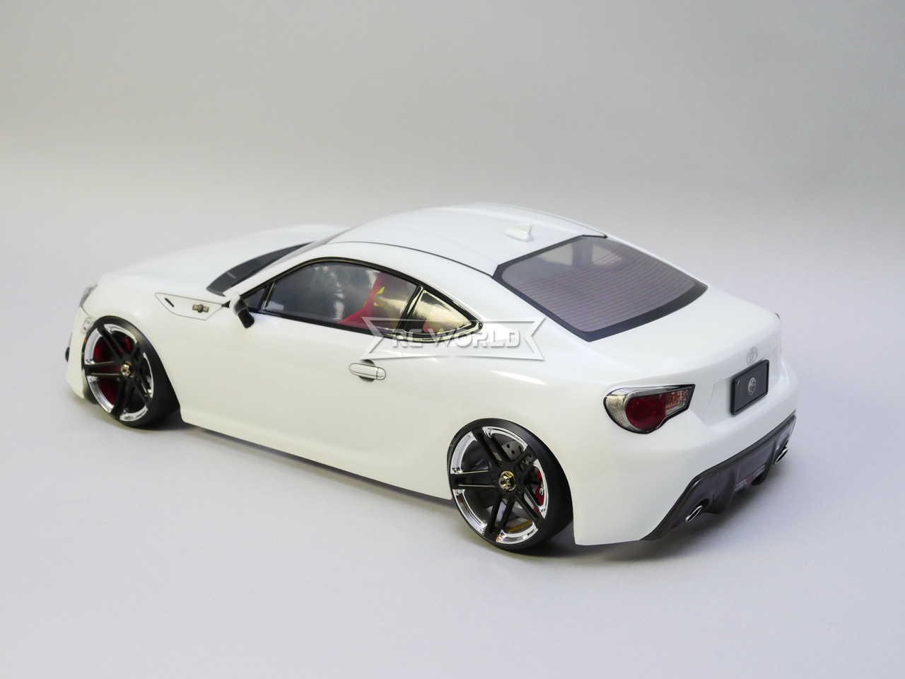 1/10 RC Body Shell Toyota 86 BRZ w/ Light Buckets -CLEAR-