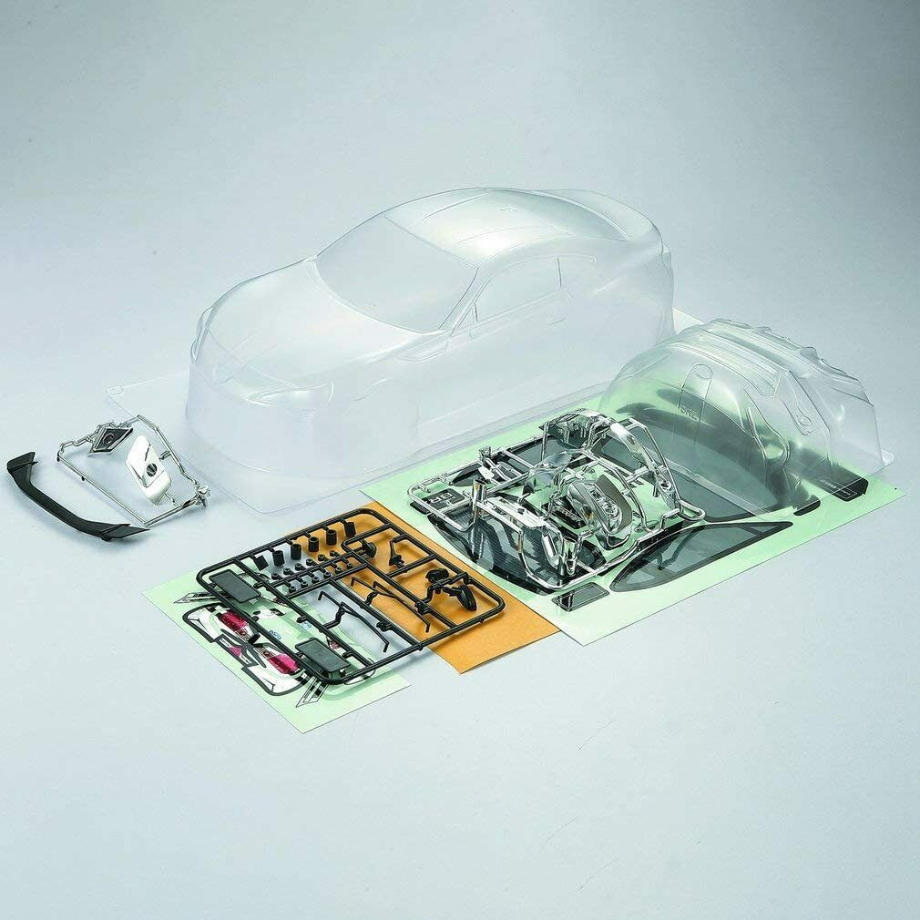 1/10 RC Body Shell Toyota 86 BRZ w/ Light Buckets -CLEAR-
