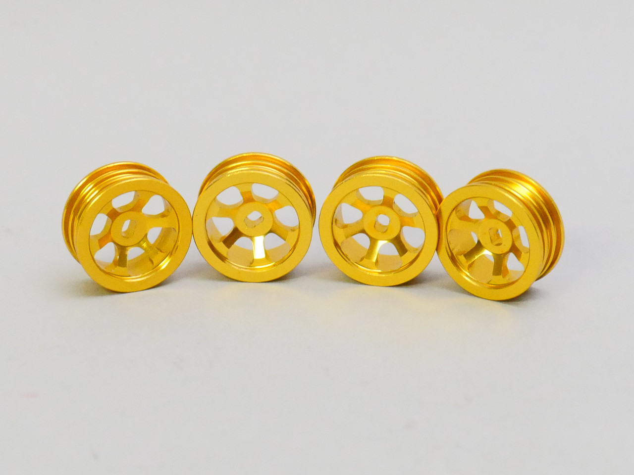 1/28 Mini Z Aluminum Drift Rim Set Front + Rear 20x8mm w/ Drift