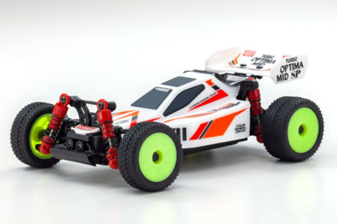 Kyosho RC Mini Z BUGGY Optima Mid Turbo 4WD -RTR- YELLOW 32092Y